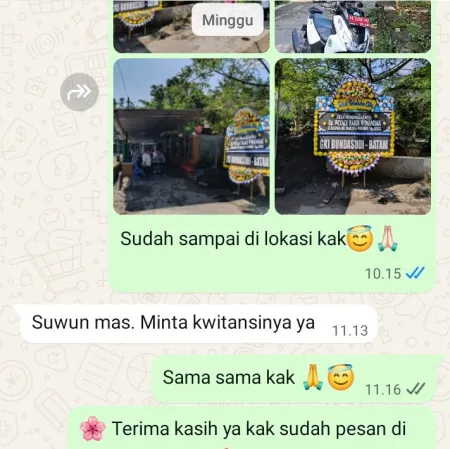 Pengiriman Papan Bunga Duka Rawasari