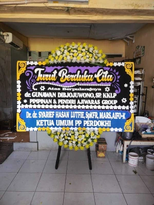 Papan Bunga di Rawasari